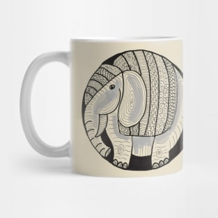 Round Elephant Mug